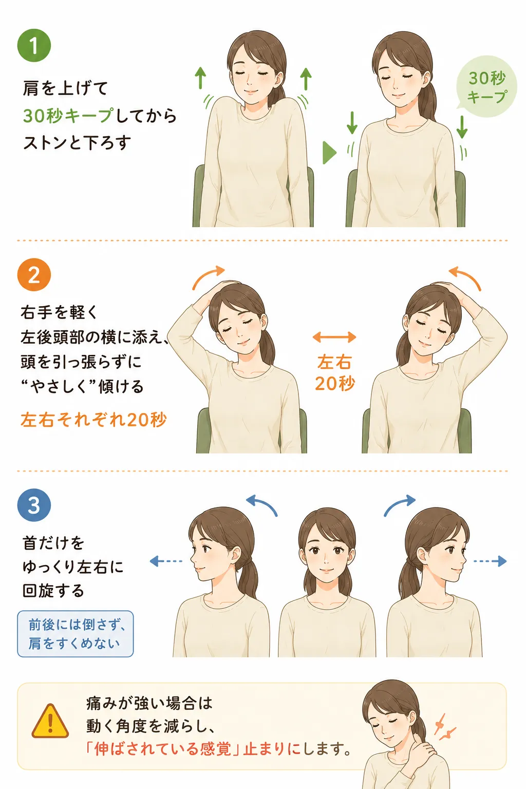 仕事や家事の合間で出来るセルフケア